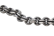 画像をギャラリービューアに読み込む, CHROME HEARTS クロムハーツ DOUBLE B RING ダブルBリング ブレスレット 重量約47.2g 腕回り約18.5cm 1998/.925刻印 美品 中古 4c073734