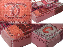 Load image into Gallery viewer, 極美品 CHANEL シャネル デカマトラッセ 30 ラージ ショルダーバッグ フランス製 ツイード レザー ピンク シルバー金具 中古 4c073736