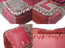 Load image into Gallery viewer, 極美品 CHANEL シャネル デカマトラッセ 30 ラージ ショルダーバッグ フランス製 ツイード レザー ピンク シルバー金具 中古 4c073736