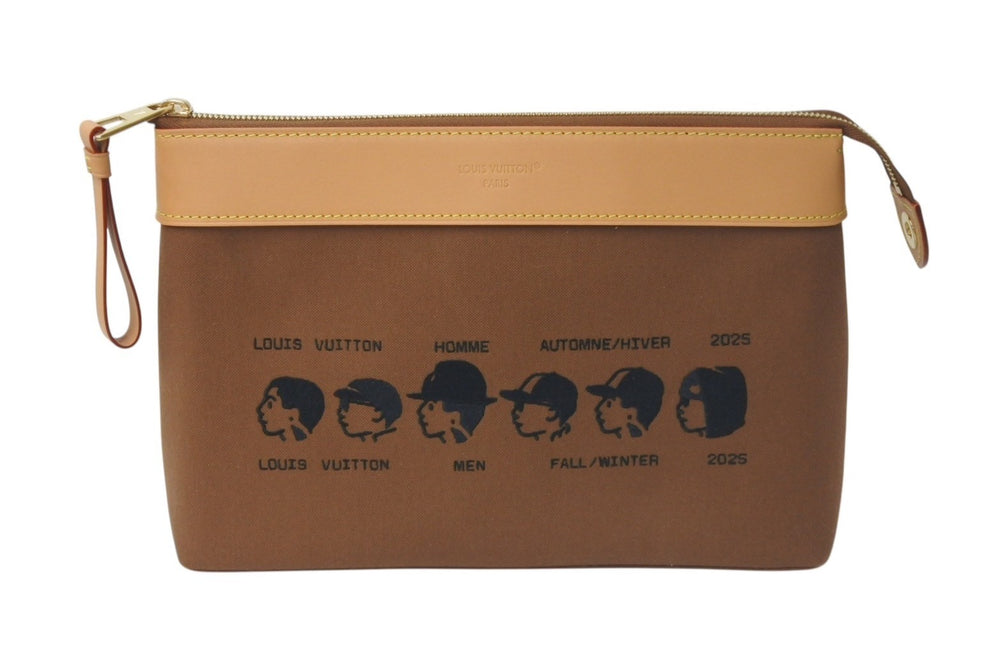 LOUIS VUITTON Pochette Voyage Souple Clutch Bag M25868 25AW NIGO × pharrell williams New Used 4c073744
