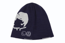 画像をギャラリービューアに読み込む, 新品未使用 LOUIS VUITTON ルイヴィトン BONNET FACES ボンネットフェイシズ ビーニー ニットキャップ M5225A 25AW ネイビー 中古 4c073749