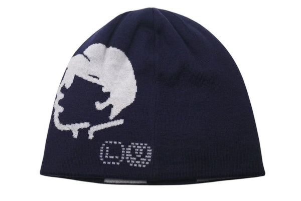 New and unused LOUIS VUITTON BONNET FACES Beanie Knit Cap M5225A 25AW Navy Used 4c073750