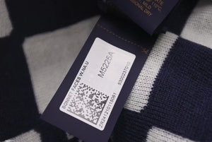 New and unused LOUIS VUITTON BONNET FACES Beanie Knit Cap M5225A 25AW Navy Used 4c073750