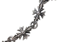 画像をギャラリービューアに読み込む, 極美品 CHROME HEARTS クロムハーツ C CROSS SHORT-T 2クリップカットアウトCHプラス シルバーウォレットチェーン 中古 4c073758