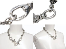 画像をギャラリービューアに読み込む, 極美品 CHROME HEARTS クロムハーツ C CROSS SHORT-T 2クリップカットアウトCHプラス シルバーウォレットチェーン 中古 4c073758