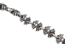 Load image into Gallery viewer, 未使用 CHROME HEARTS クロムハーツ CH X LINK CH Xリンク シルバーネックレス 24インチ 24インチ 約60cm 110.0g シルバ−925 中古 4c073761