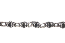 Load image into Gallery viewer, 未使用 CHROME HEARTS クロムハーツ CH X LINK CH Xリンク シルバーネックレス 24インチ 24インチ 約60cm 110.0g シルバ−925 中古 4c073761