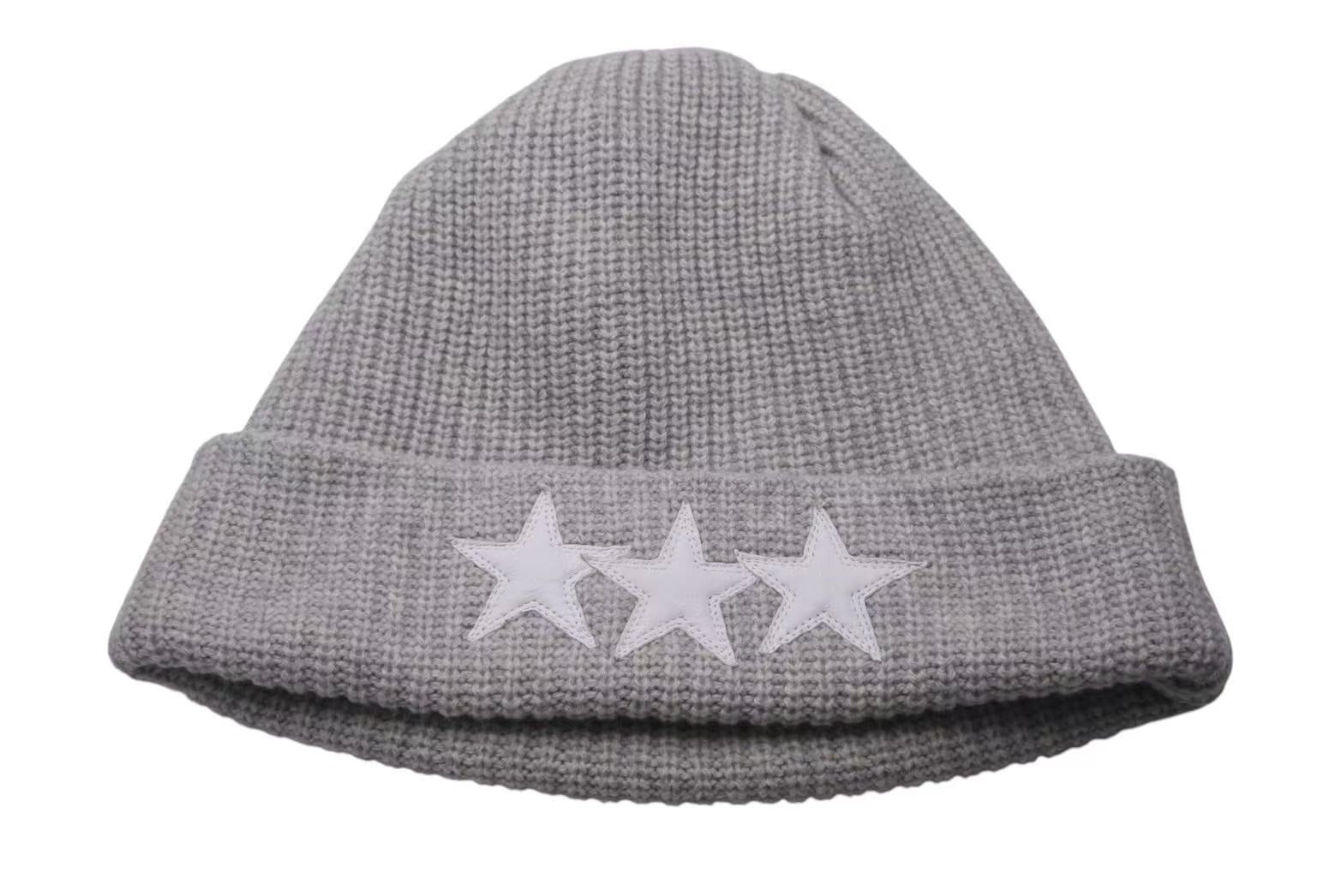 未使用 CHROME HEARTS クロムハーツ ビーニー ニット帽 パリ限定 BIG