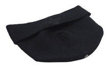 画像をギャラリービューアに読み込む, 新品未使用 CHROME HEARTS クロムハーツ 新作 クロスパッチ ハラコ ニット帽 ビーニー ブラック シルバー金具 OS 中古 4c073768