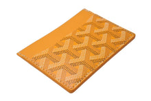 Load image into Gallery viewer, 新品未使用 GOYARD ゴヤール サンシュルピス カードケース 名刺入れ STSULPPMLTY08CL08X PVC レザー イエロー 中古 4c073772