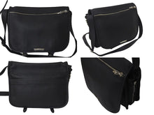 画像をギャラリービューアに読み込む, 新品同様 CHROME HEARTS クロムハーツ 新型 Softshoulder ソフトショルダーバッグ レザー ブラック シルバー金具 中古 4c073773