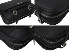 画像をギャラリービューアに読み込む, 新品同様 CHROME HEARTS クロムハーツ 新型 Softshoulder ソフトショルダーバッグ レザー ブラック シルバー金具 中古 4c073773