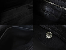 画像をギャラリービューアに読み込む, 新品同様 CHROME HEARTS クロムハーツ 新型 Softshoulder ソフトショルダーバッグ レザー ブラック シルバー金具 中古 4c073773
