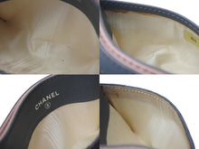 Load image into Gallery viewer, CHANEL シャネル ココマーク 名刺入れ 定期入れ キルティング 12番台 ラムスキン グレー シルバー金具 美品 中古 4c073780