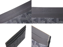 画像をギャラリービューアに読み込む, GOYARD ゴヤール サンシュルピス カードケース グレー PVC STSULPPMLTY51CL51X 小物 ロゴ 名刺入れ 美品 中古 4c073783
