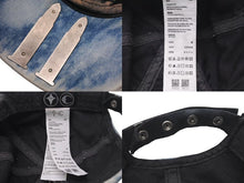 画像をギャラリービューアに読み込む, THUG CLUB サグクラブ TC Life Cap キャップ 帽子 デニム 銃弾 コットン ブルー アンティークシルバー金具 美品 中古 4c073788