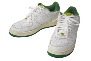 NIKE AirForce1 Air Force One Low Retro QS West Indies Sneakers 2001 Limited Edition White Green Good Used 4c073799