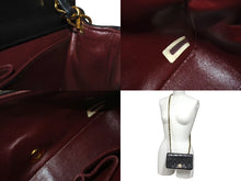 Load image into Gallery viewer, CHANEL シャネル マトラッセ フルフラップチェーンショルダーバッグ 1番台 ラムスキン ココマーク ブラック 美品 中古 4c073812