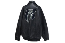 画像をギャラリービューアに読み込む, RUFF RYDERS ラフライダーズ Leather Jacket レザージャケット メンズ サイズ 4X ブラック 美品 中古 4c073816