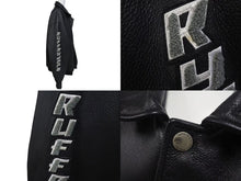 画像をギャラリービューアに読み込む, RUFF RYDERS ラフライダーズ Leather Jacket レザージャケット メンズ サイズ 4X ブラック 美品 中古 4c073816