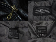 画像をギャラリービューアに読み込む, RUFF RYDERS ラフライダーズ Leather Jacket レザージャケット メンズ サイズ 4X ブラック 美品 中古 4c073816