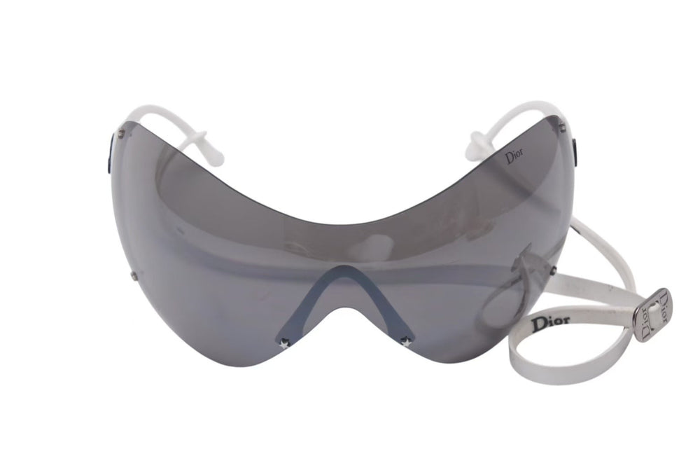 Christian Dior DIOR SKI Sunglasses 1 9A5 120 Vintage Rimless White Good Condition Used 4c073841