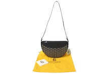 画像をギャラリービューアに読み込む, 新品未使用 GOYARD ゴヤール ヒロンデルバッグPM ショルダーバッグ クロスボディバッグ ゴヤールディンキャンバス ブラック 中古 4c073847