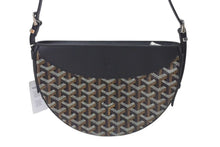 画像をギャラリービューアに読み込む, 新品未使用 GOYARD ゴヤール ヒロンデルバッグPM ショルダーバッグ クロスボディバッグ ゴヤールディンキャンバス ブラック 中古 4c073847