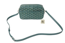 画像をギャラリービューアに読み込む, 新品未使用 GOYARD ゴヤール カップヴェールPM ショルダーバッグ グリーン シルバー金具 ゴヤールディンキャンバス 中古 4c073848
