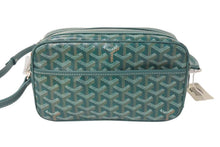 画像をギャラリービューアに読み込む, 新品未使用 GOYARD ゴヤール カップヴェールPM ショルダーバッグ グリーン シルバー金具 ゴヤールディンキャンバス 中古 4c073848
