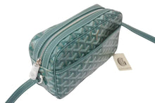 画像をギャラリービューアに読み込む, 新品未使用 GOYARD ゴヤール カップヴェールPM ショルダーバッグ グリーン シルバー金具 ゴヤールディンキャンバス 中古 4c073848