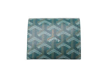 画像をギャラリービューアに読み込む, 新品未使用品 GOYARD ゴヤール マリニー ウォレット コインケース 小銭入れ カードケース PVC レザー グリーン 中古 4c073851
