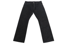 画像をギャラリービューアに読み込む, 新品未使用 CHROMEHEARTS クロムハーツ フレアニー スターパッチ デニムパンツ ブラック コットン シルバー925 レザー 36 中古 4c073856