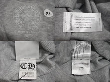 画像をギャラリービューアに読み込む, 新品未使用 CHROMEHEARTS クロムハーツ ホースシュー 長袖Tシャツ サーマル アームプリント クルーネック グレー サイズXL 中古 4c073858