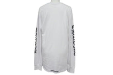 画像をギャラリービューアに読み込む, 新品未使用 CHROMEHEARTS クロムハーツ ホースシュー 長袖Tシャツ サーマル アームプリント クルーネック ホワイト サイズXL 中古 4c073863
