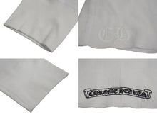 画像をギャラリービューアに読み込む, 新品未使用 CHROMEHEARTS クロムハーツ ホースシュー 長袖Tシャツ サーマル アームプリント クルーネック ホワイト サイズXL 中古 4c073863