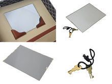 画像をギャラリービューアに読み込む, GOYARD ゴヤール ヴァニティケース 化粧ケース ヴィンテージ ブラック ブラウン キャンバス レザー ゴールド金具 良品 中古 4c073869