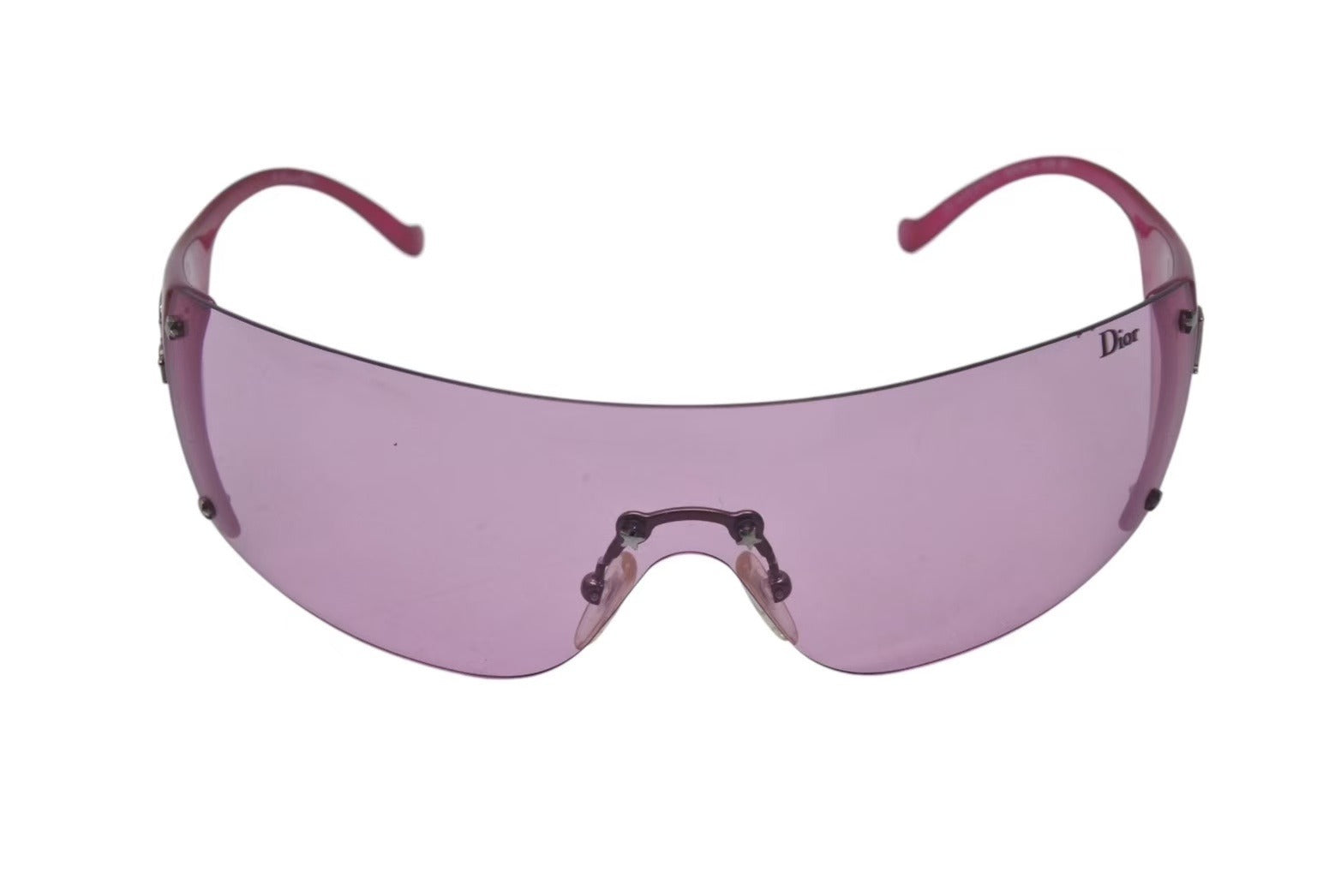 クリスチャンディオール サングラス パープル ボルドー ラインストーン シルバー Christian Dior クリスチャンディオール DIOR SKI 6 サングラス 6 WQ8