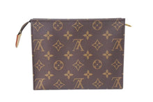画像をギャラリービューアに読み込む, 新品未使用 LOUIS VUITTON ルイヴィトン LV × TM トリオ ポッシュ トワレ ポーチ M13762 モノグラム LVハンド 新作 村上隆 中古 4c073874