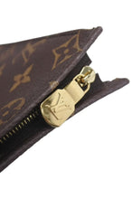 画像をギャラリービューアに読み込む, 新品未使用 LOUIS VUITTON ルイヴィトン LV × TM トリオ ポッシュ トワレ ポーチ M13762 モノグラム LVハンド 新作 村上隆 中古 4c073874