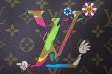 画像をギャラリービューアに読み込む, 新品未使用 LOUIS VUITTON ルイヴィトン LV × TM トリオ ポッシュ トワレ ポーチ M13762 モノグラム LVハンド 新作 村上隆 中古 4c073874