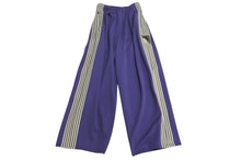 Load image into Gallery viewer, 新品未使用 KAPITAL キャピタル Baggy Stripe Track Pants バギーストライプトラックパンツ サイズ 2 パープル 中古 4c073881