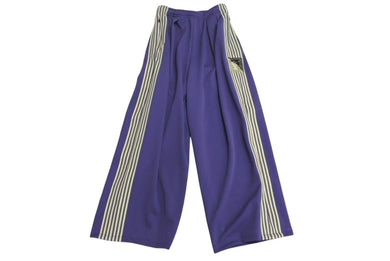 新品未使用 KAPITAL キャピタル Baggy Stripe Track Pants バギーストライプトラックパンツ サイズ 2 パープル 中古 4c073881