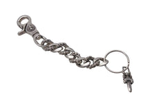 画像をギャラリービューアに読み込む, CHROME HEARTS クロムハーツ CLIP CHAIN FANCY LONG ファンシー ロングクリップ キーチェーン 8リンク ダガー 重量約85.0g 美品 中古 4c073886