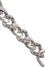 画像をギャラリービューアに読み込む, CHROME HEARTS クロムハーツ CLIP CHAIN FANCY LONG ファンシー ロングクリップ キーチェーン 8リンク ダガー 重量約85.0g 美品 中古 4c073886