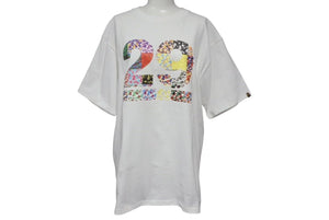 Very good condition A BATHING APE 29th Anniversary T Shirt 29th Anniversary T-shirt White Size L Used 4c073890