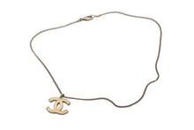 Load image into Gallery viewer, 極美品 CHANEL シャネル ココマーク ネックレス アクセサリー ゴールドラメ 07A刻印 GP ゴールド 中古 4c073896