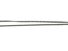 Load image into Gallery viewer, 極美品 CHANEL シャネル カンボンライン ネックレス アクセサリー 05C刻印 メタル シルバー ブラック 中古 4c073899