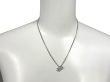 Load image into Gallery viewer, CHANEL シャネル ネックレス ハート ココマーク 05P刻印 アクセサリー メタル ラインストーン シルバー 美品 中古 4c073927