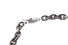 画像をギャラリービューアに読み込む, CHROME HEARTS クロムハーツ ペーパーチェーンブレスレット 重量12.9g 腕回り約19cm 1999刻印 シルバー925 美品 中古 4c073936
